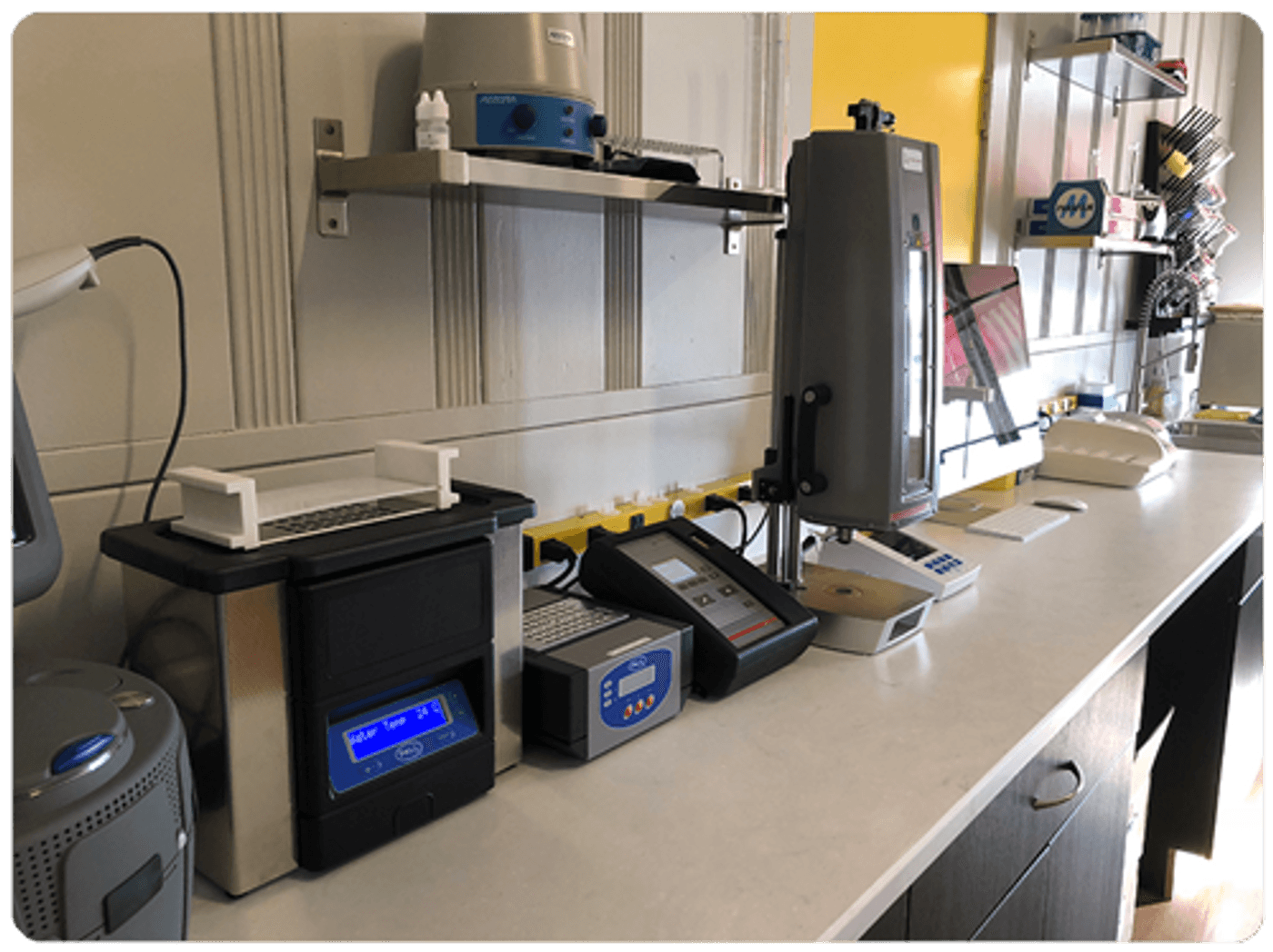 Beverage testing equipment
